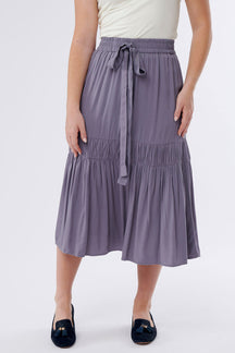 Willow Tiered Midi Skirt