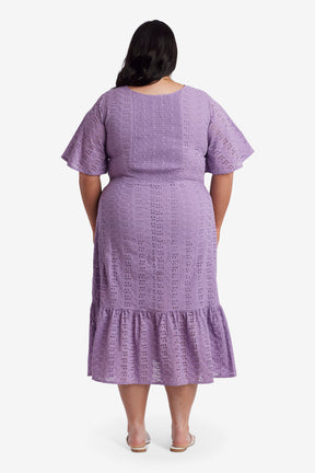 Cambria Eyelet Embroidered Dress