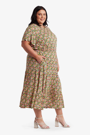 Eloise Floral Midi Dress