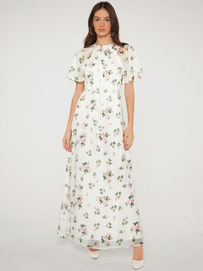Remarkable Moment Floral Maxi Dress