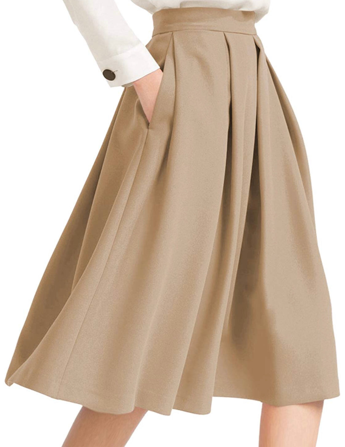 Soft and Delicate Midi Skirt