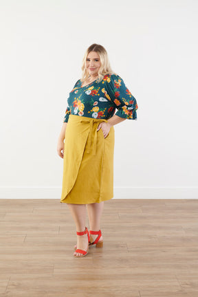 What a Darling Wrap Skirt