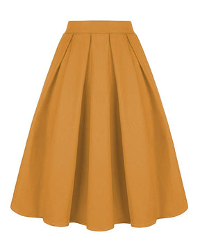 Fancy Classy A line Midi Skirt